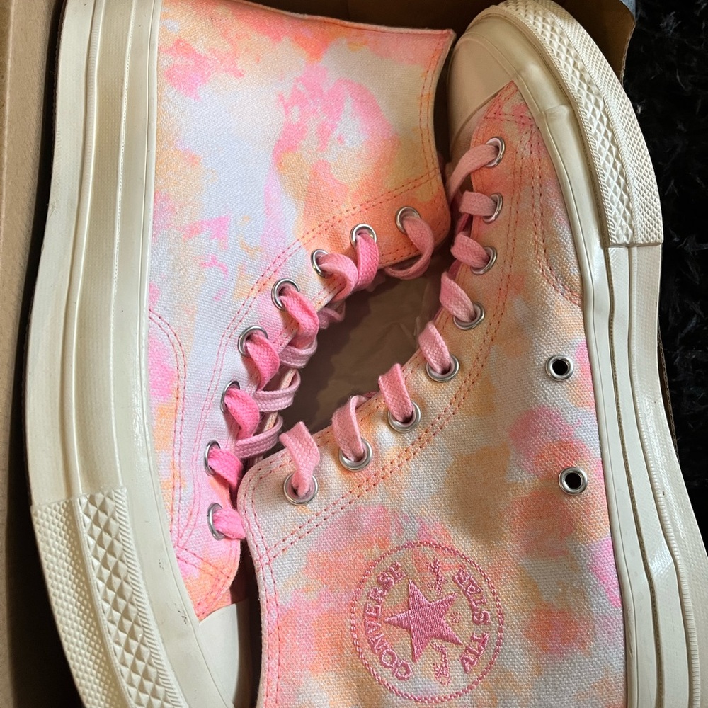 Converse Chuck 70 Pastel Tie-Dye High Tops - Picture 2 of 7
